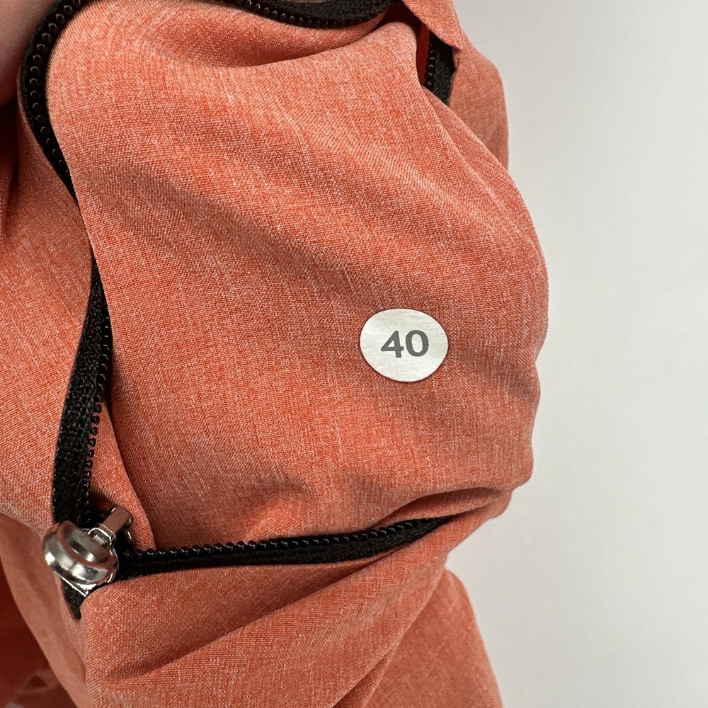 Lululemon Men's Size 40 Orange Swimming Shorts Board Shorts Swim Trunks - Picture 6 of 8